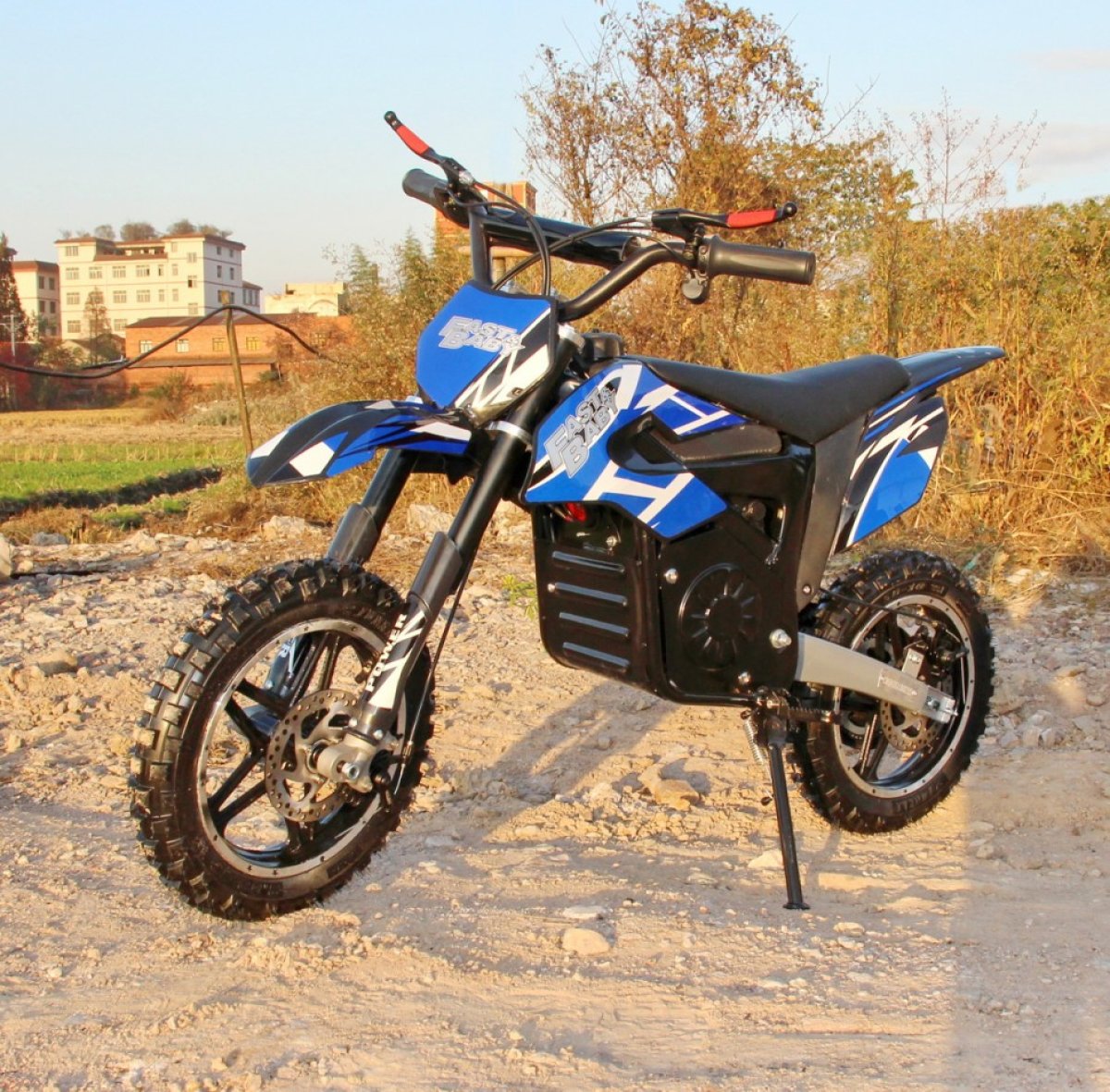Электромотоцикл GreenCamel Питбайк DB400, 48V 1200W R10 быстросъемная батареяя